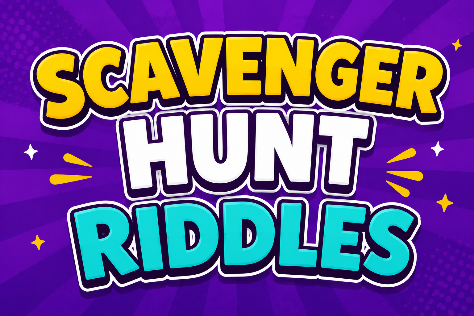 scavenger hunt riddles