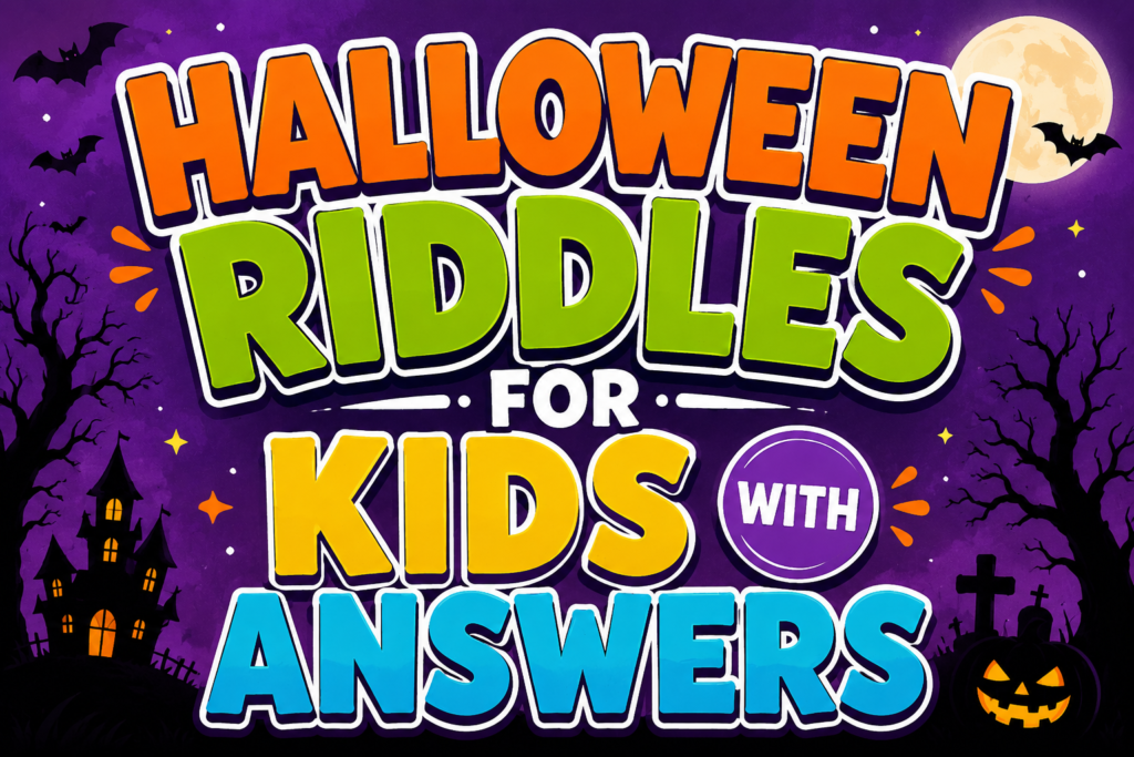 Halloween Riddles for Kids