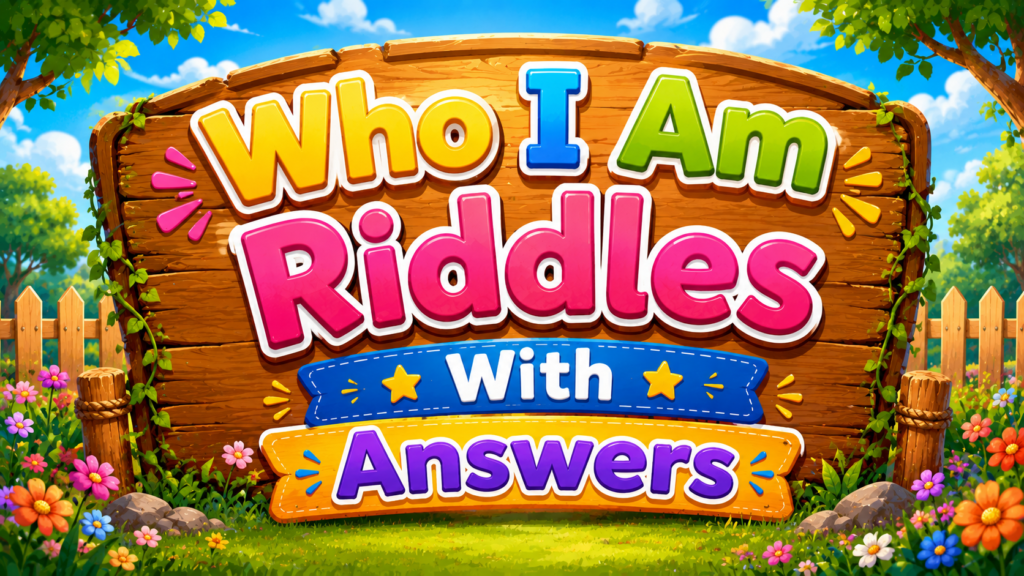 who am i riddles
